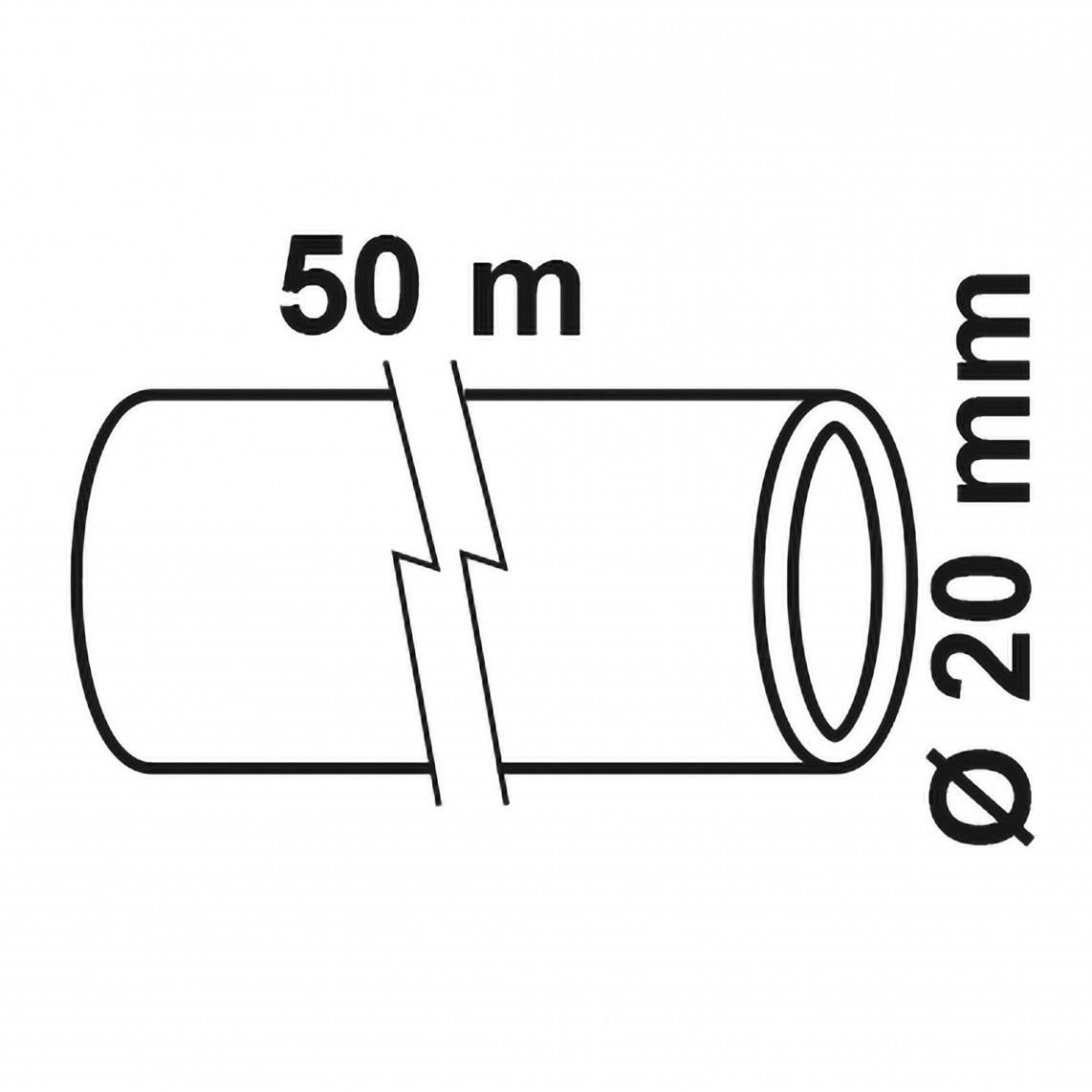 984829755 HDPE pipe, Ø 20 mm, 50 m roll vue 3