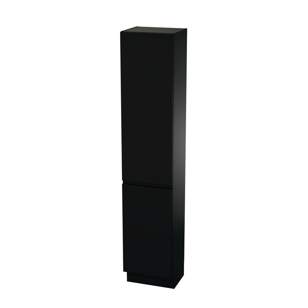 Van Marcke Ventus Tre Armoire L400XH2000XP340MM 2PORTES Gauche Black Matt