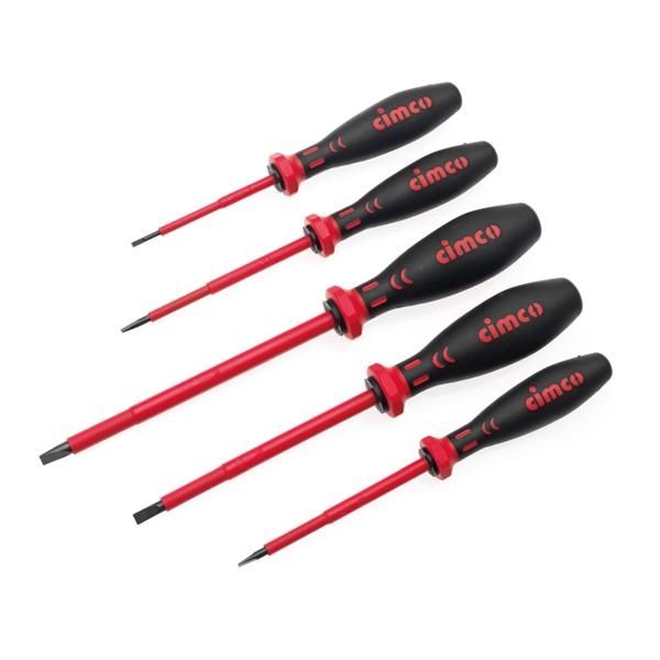 Assortiment tournevis plat 5 pièces