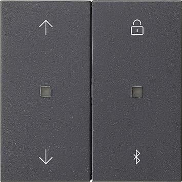 Horloge de store et programmable System 3000 BT symboles de flèche Anthracite - utilisation