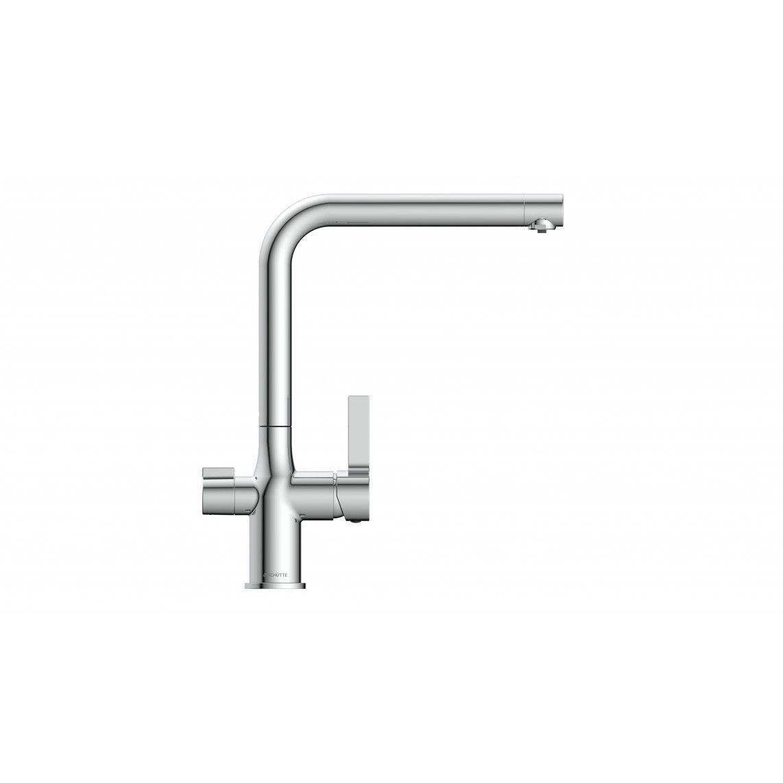 99800 AQUASTAR PRO drinkwater keukenkraan met filtersysteem, chroom vue 3