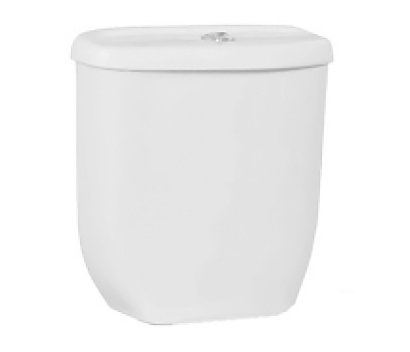 HOOG STAANDE WC ONDERPOT ZONDER BIDET, P-TRAP - WIT vue 3