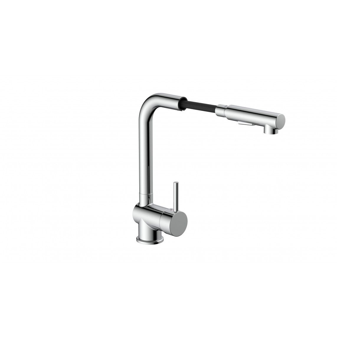 NI183ARTCR COOL Keukenkraan, chroom, met uittrekbare vaatdouche vue 3