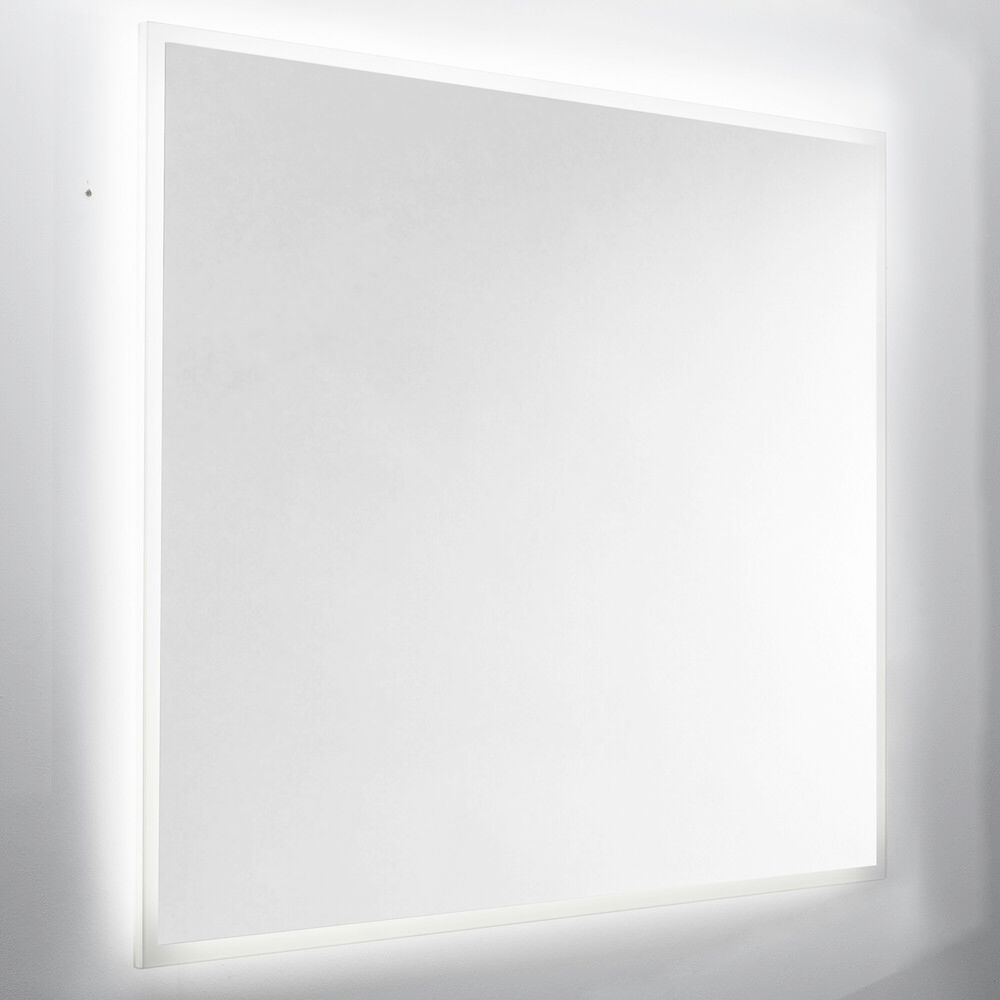 Van Marcke Destra Miroir Droit Avec Plexi 140×60CM LED Sablé Anti-buée