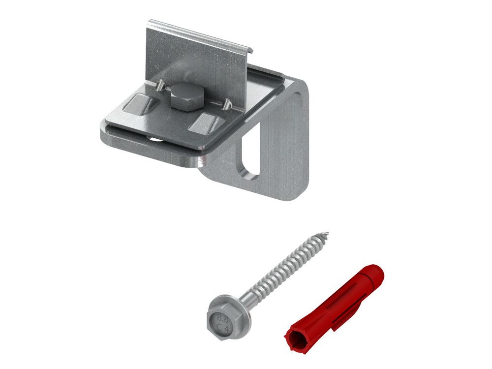 Tece Teceprofil Set DE Fixation Simple Par 10 Pièces