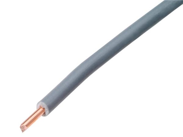 Vob 1.5 Gris (H07V-U) en rouleau de 100m classe CPR: ECA