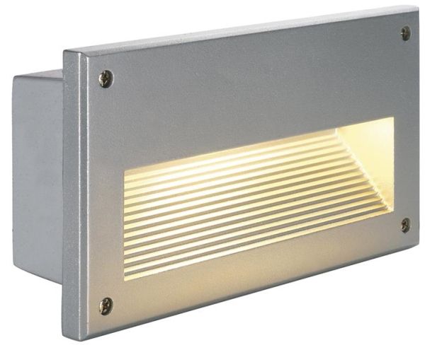 Brick downunder E14, Gris Argent, max 40W, IP44