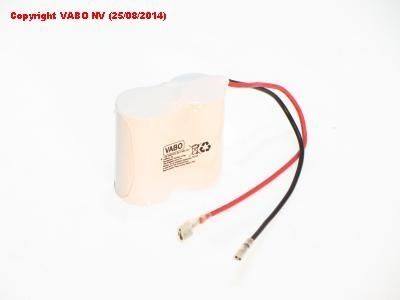 Ni-Cd 2D HT side by side 2.4V 4Ah