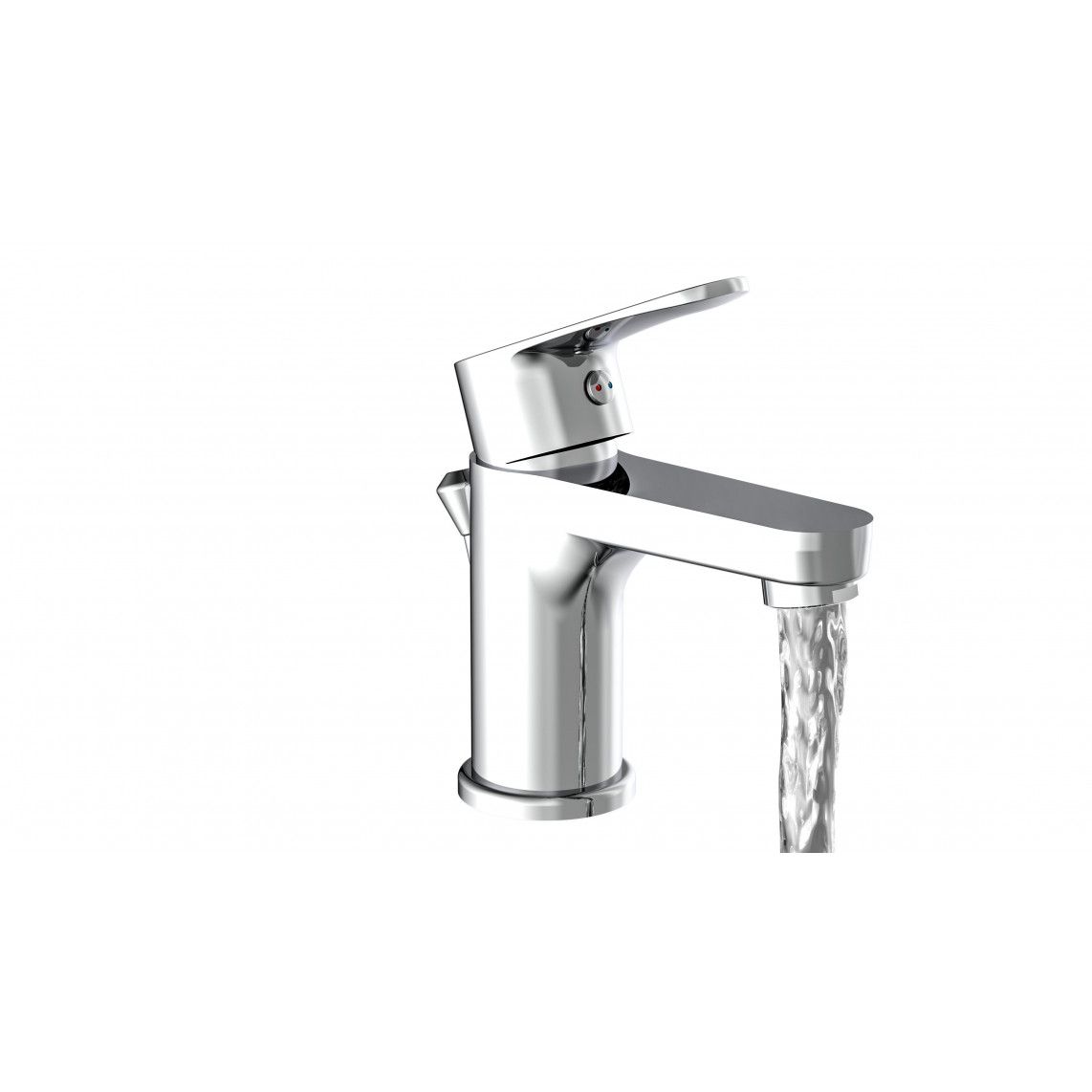 NI075CALCR CLAUDIO Wash basin mixer, chrome vue 4