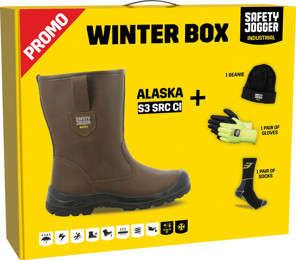 Safety Jogger Promo Alaska winterbox veiligheidslaarzen maat 41