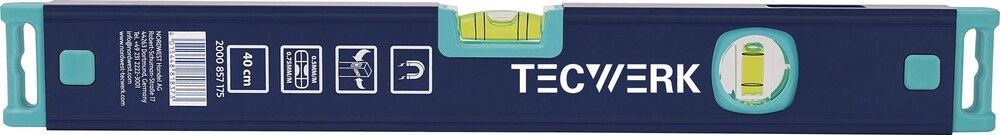 Tecwerk niveau à bulles 40 cm