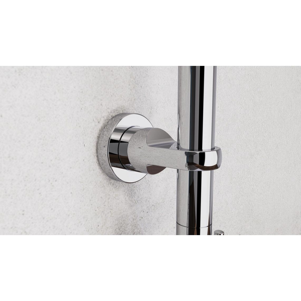 1202549 Wall holder, chrome, e.g. for 60660 vue 2