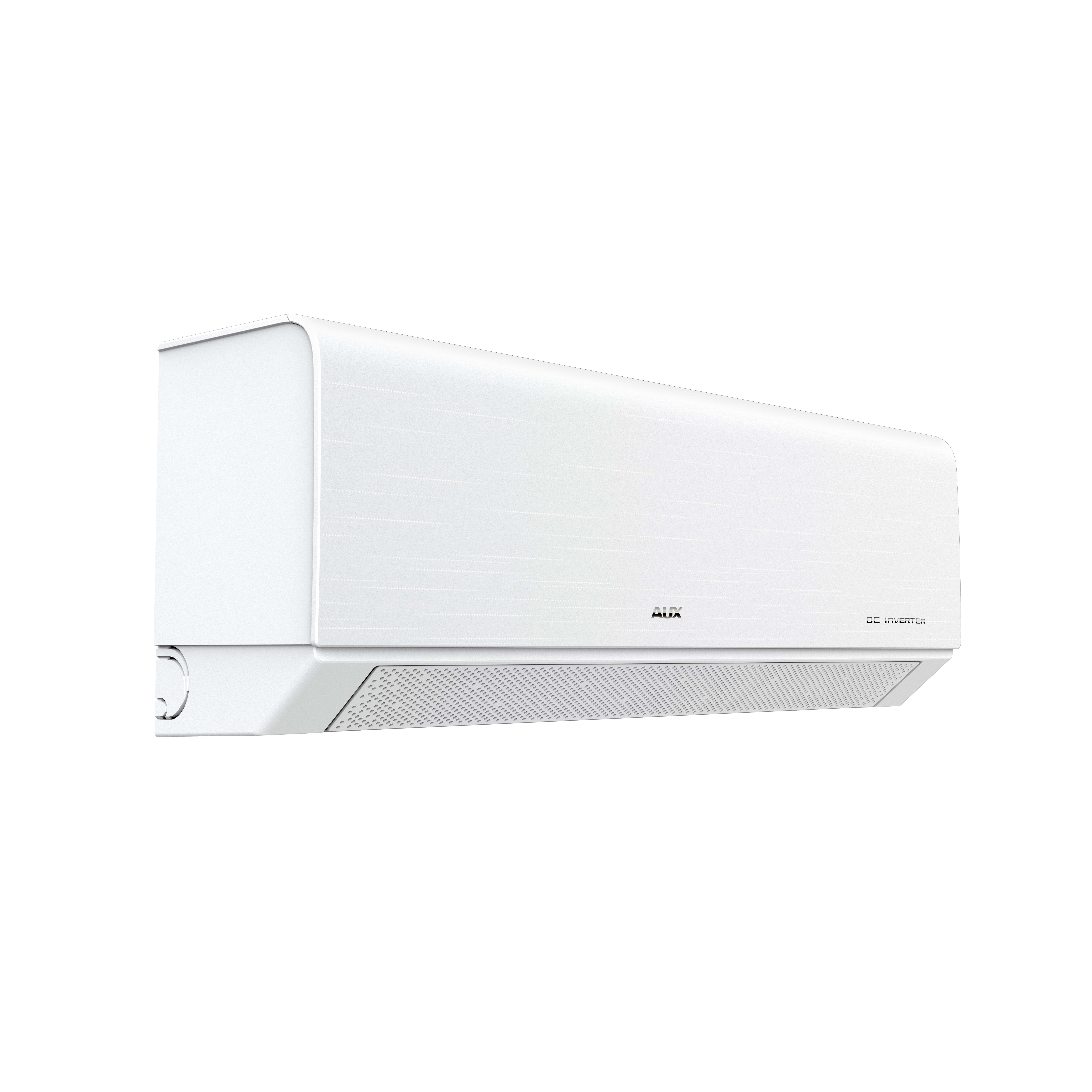 AUX SINGLE SPLIT AIRCO - BUITEN- EN BINNENUNIT - TOTAALPAKKET - KOELEN EN VERWARMEN - WIFI - 12000BTU - 3,5KW - R32 - MAT WIT vue 3