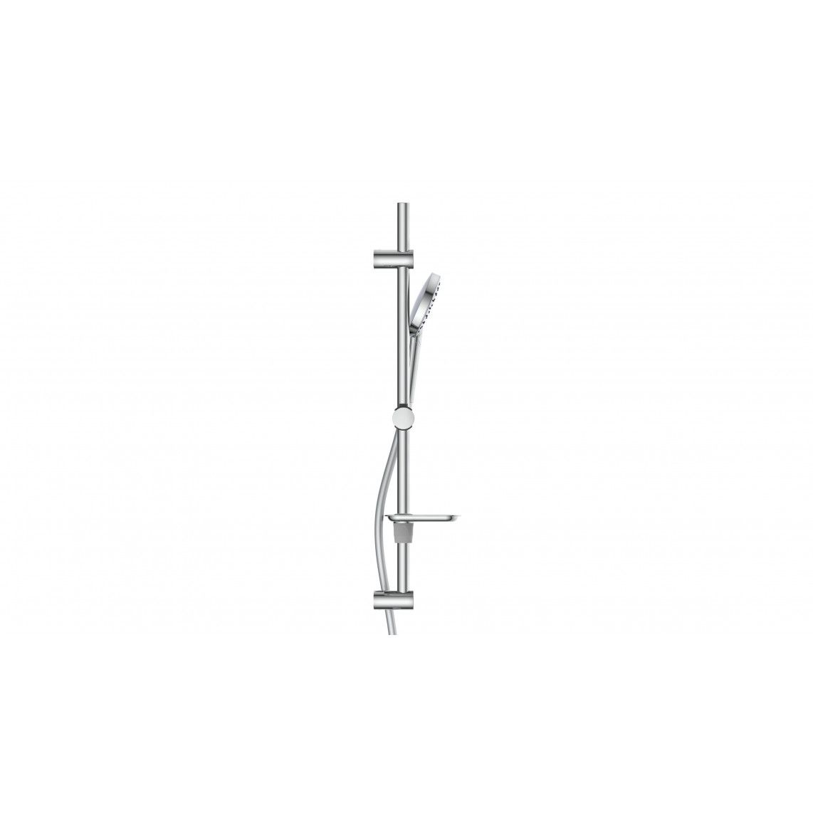 DX7020CSB RIMINI Shower rail set, chrome vue 2