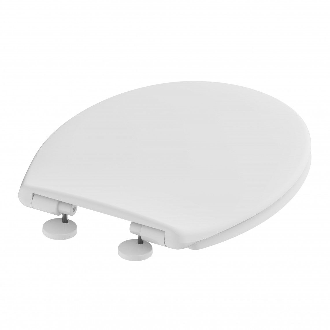 82650 Duroplast wc-zitting WHITE, PREMIUM, met valrem vue 5