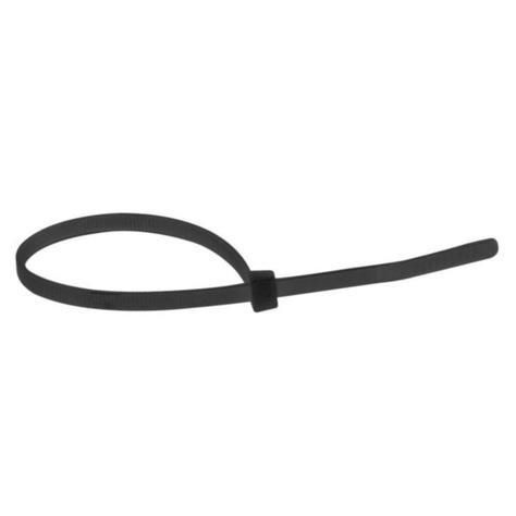 Collier colring à denture intérieure - largeur 3,5mm - polyamide 6/6 Noir - protégé ultraviolets -