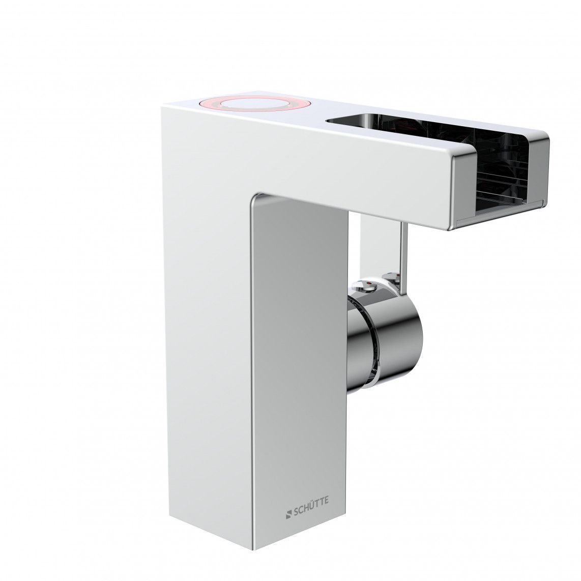 20115 ORINOCO LED Wastafelkraan, met waterval uitloop, chroom vue 4