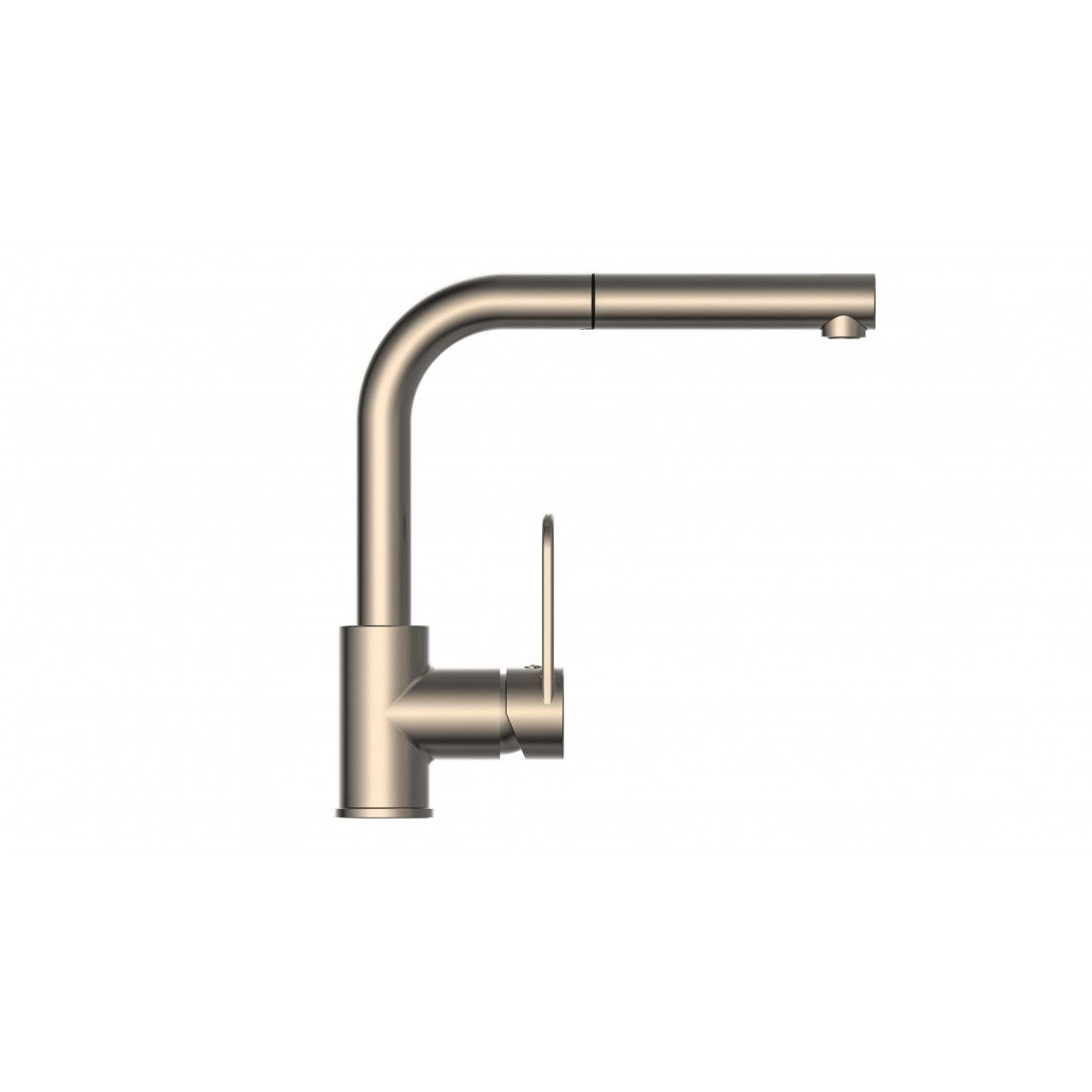 26238 DESIGN RING Sink mixer, stainless steel look, with pull-out spout vue 2