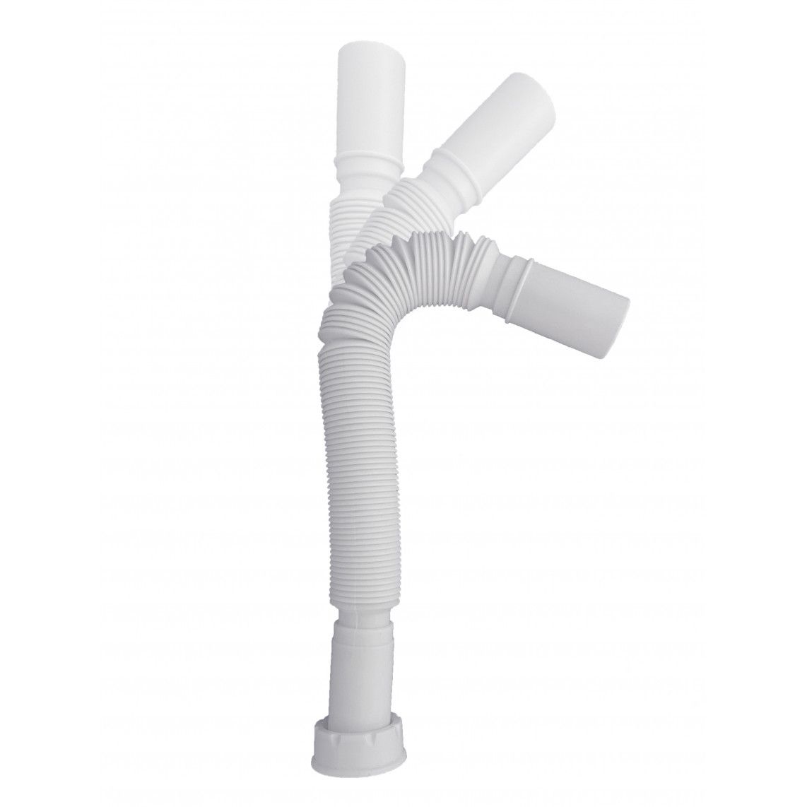 98836748 Magic Pipeflex, flexible connection hose, plastic, white, 1 1/4" x 32 mm, 315-830 mm vue 7