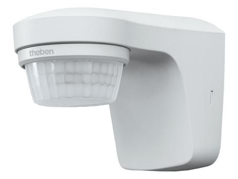 Détecteur de mouvement extérieur Blanc apparent 180° 1 canal 12m IP55 200W Led