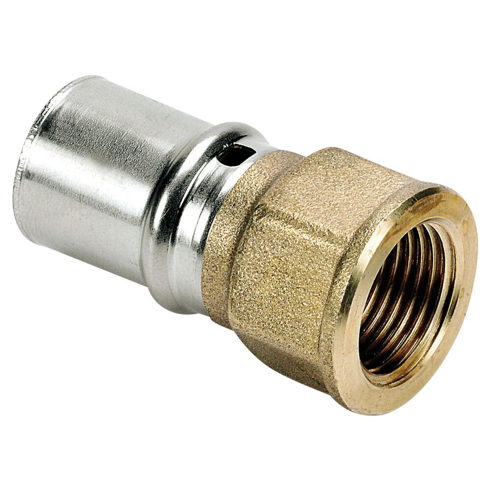 Systempex Raccord Droit Tube Alu Raccord À Sertir 40-5/4F