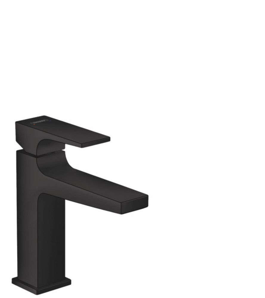 Hansgrohe Metropol Mélangeur DE Lavabo Levier Unique Avec Push-open Noir Mat