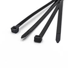 Collier de câblage Noir Nylon Pa 6.6 370 x 4.8mm