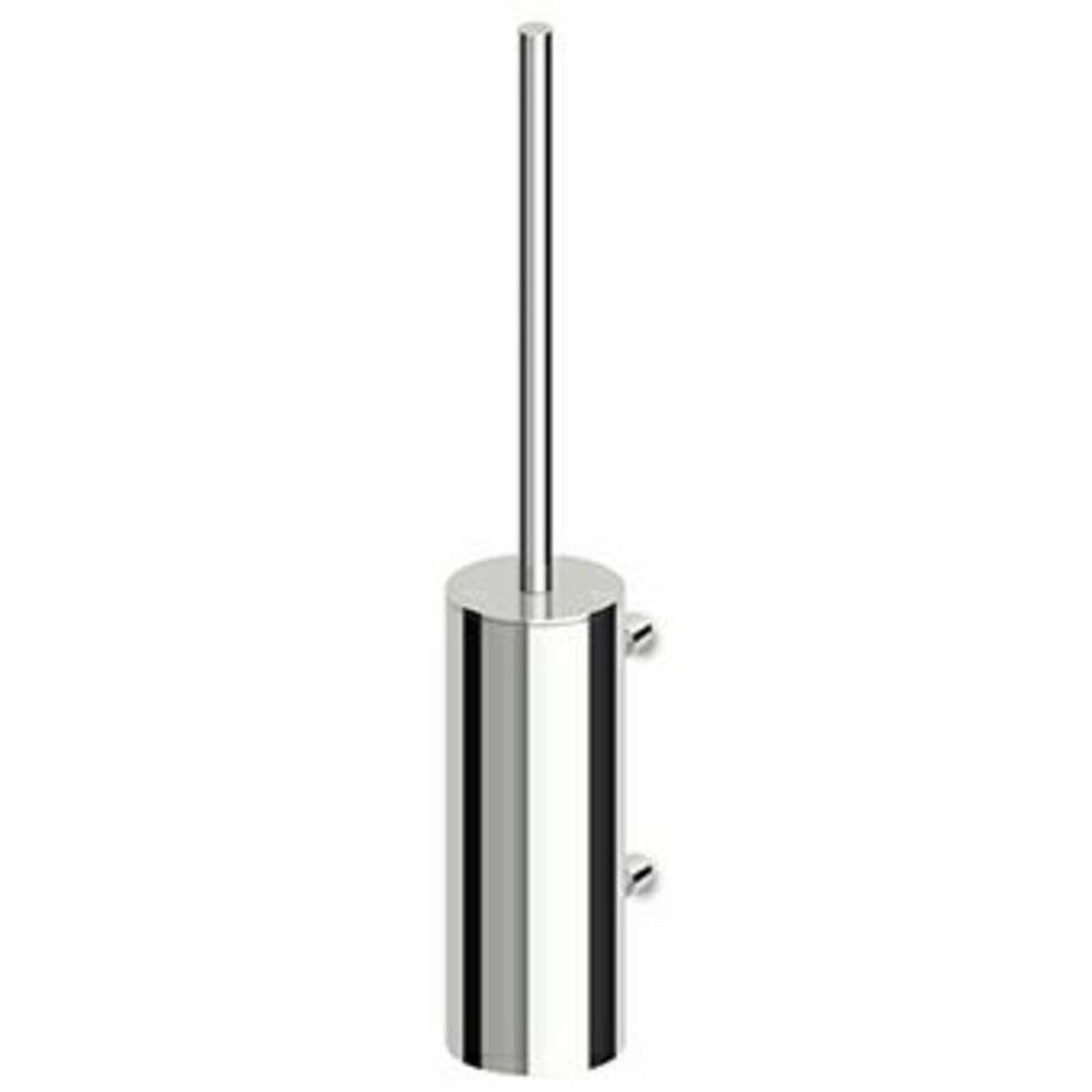 Zucchetti Porte-brosse WC Mural Noir Mat Gaufré