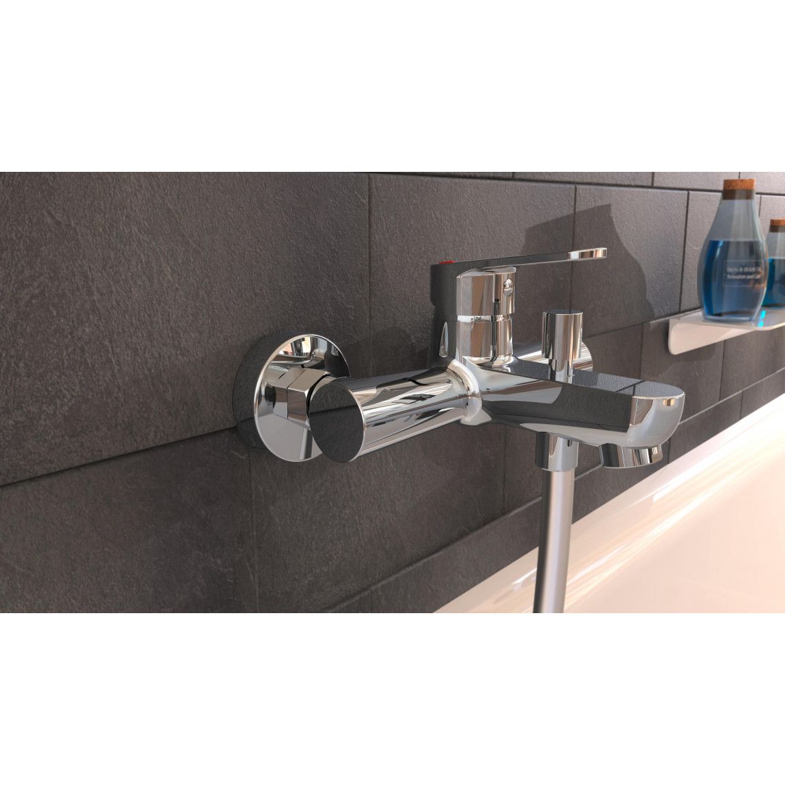 13213 PICO Bathtub mixer, chrome vue 3