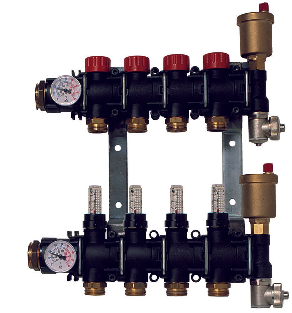 Comap Collecteur Synthétique 2 Circuits Avec Debitmètre 0,6 2,4 L/min