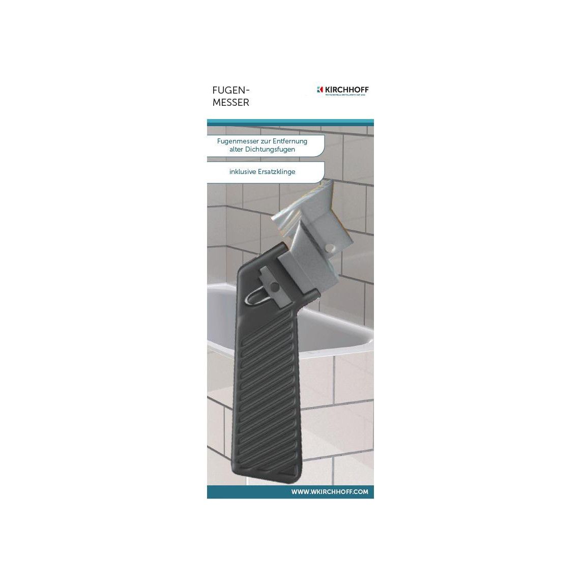 98690150 Grout knife, with spare blade vue 2