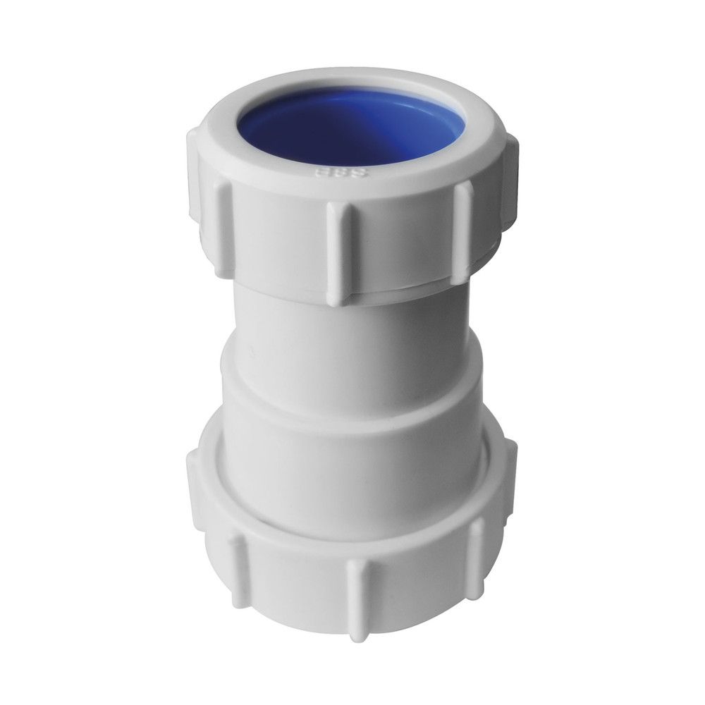 MC Alpine Pièce DE Transition DE Plomb À PVC 6/4”XD40MM PP Blanc
