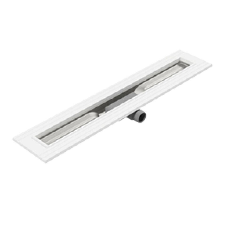 I-drain Liquid Caniveau Douche Solid Surface Utilisation Sol Coulé Époxyde L90CM
