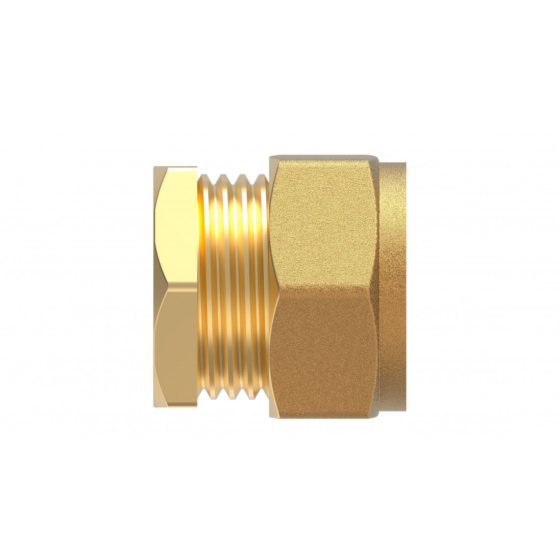 989459117 End piece, brass, 12 mm, clamp fitting for copper pipe vue 2