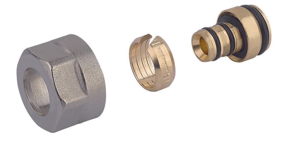 Intro Raccord DE Connexion 3/4” F Eurocône Pex-alu 16×2 MM Par Pièce