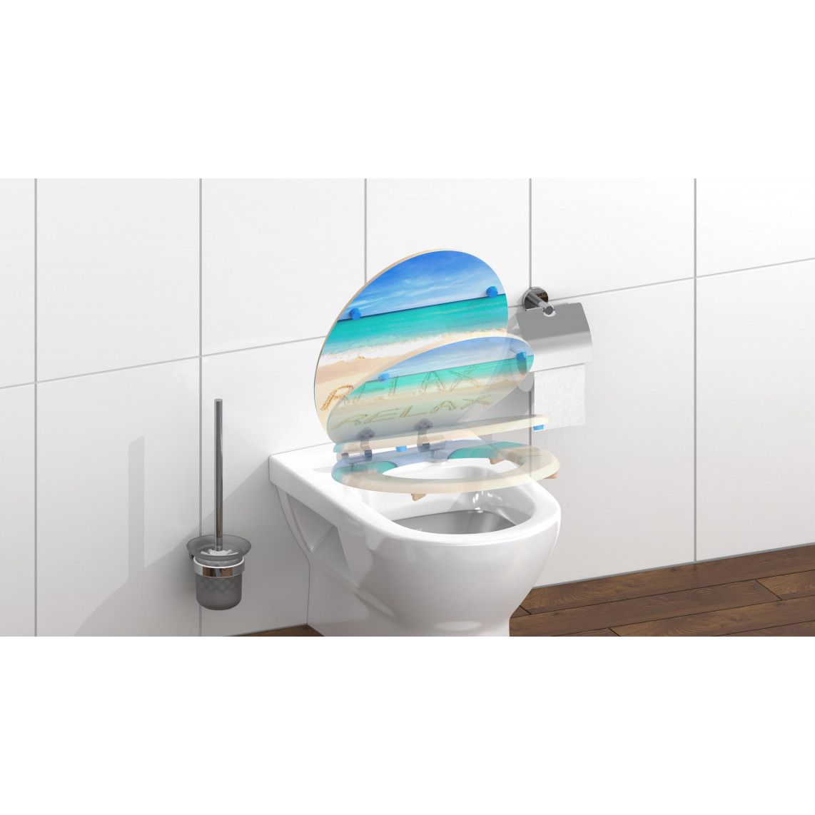 80131 MDF WC-zitting RELAX, met valrem vue 9