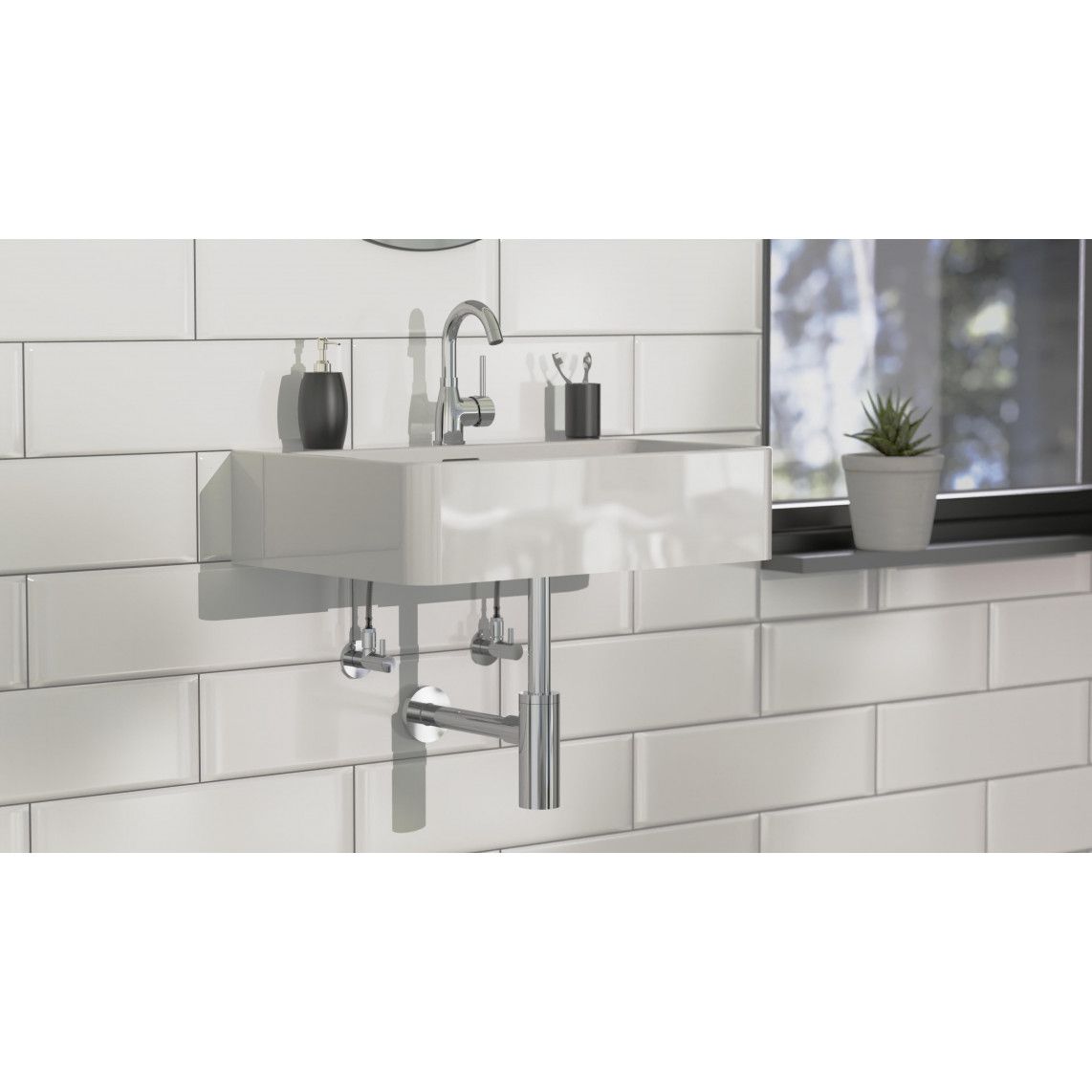 98166210 DS-5WK siphon à bouteille, chromé, 1 1/4" x 32 mm vue 9
