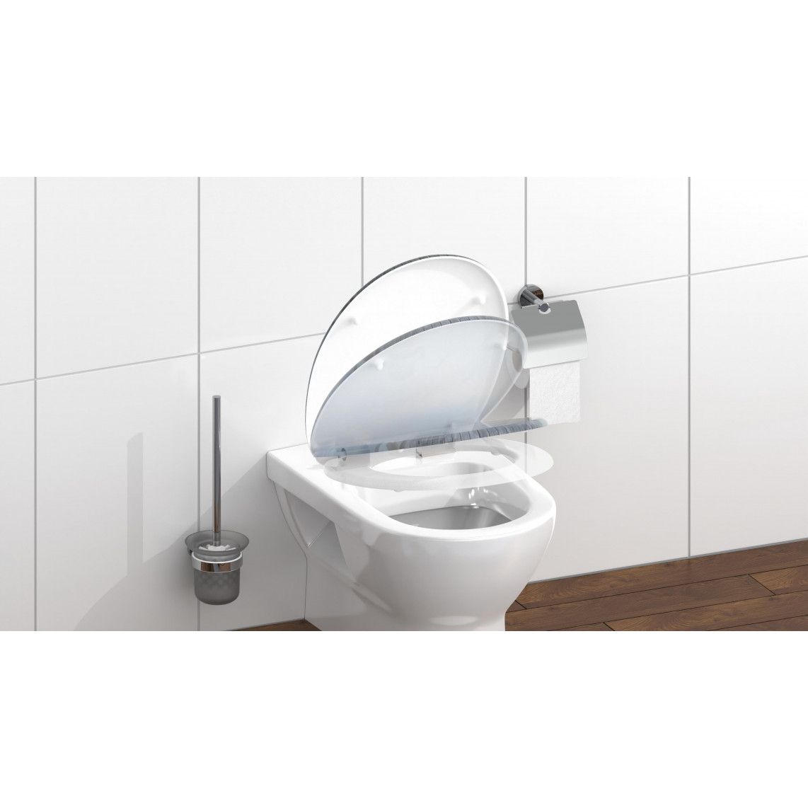 82149 Duroplast WC-zitting LIGHTHOUSE, met valrem vue 9