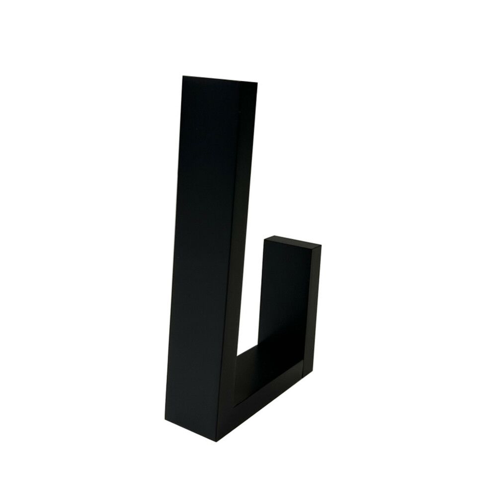 Van Marcke Nero Square Porte-papier Réserve Mat Noir