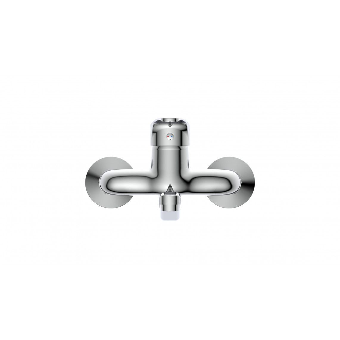 36760 ORAZI Sink mixer, chrome, for wall fixing vue 4