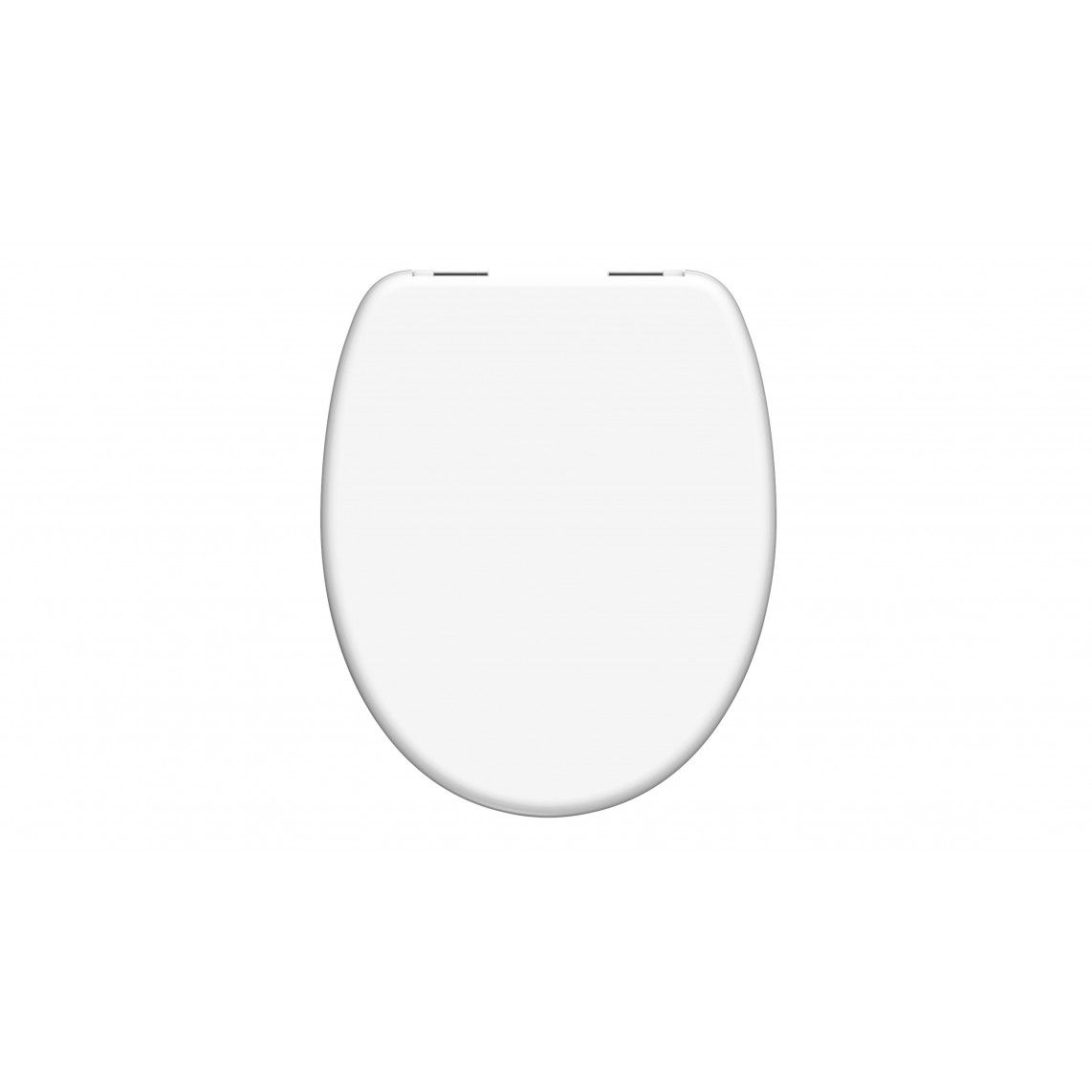 82100 abattant WC en Duroplast WHITE, avec frein de chute vue 2
