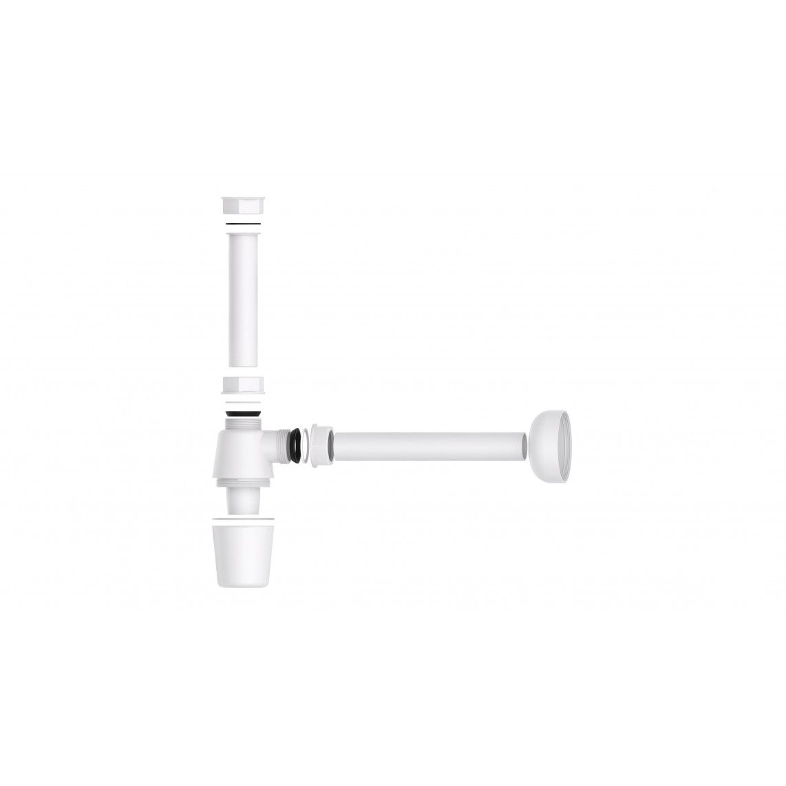 98803048 KS bekersifon, wit, 1 1/4"x32 mm vue 3