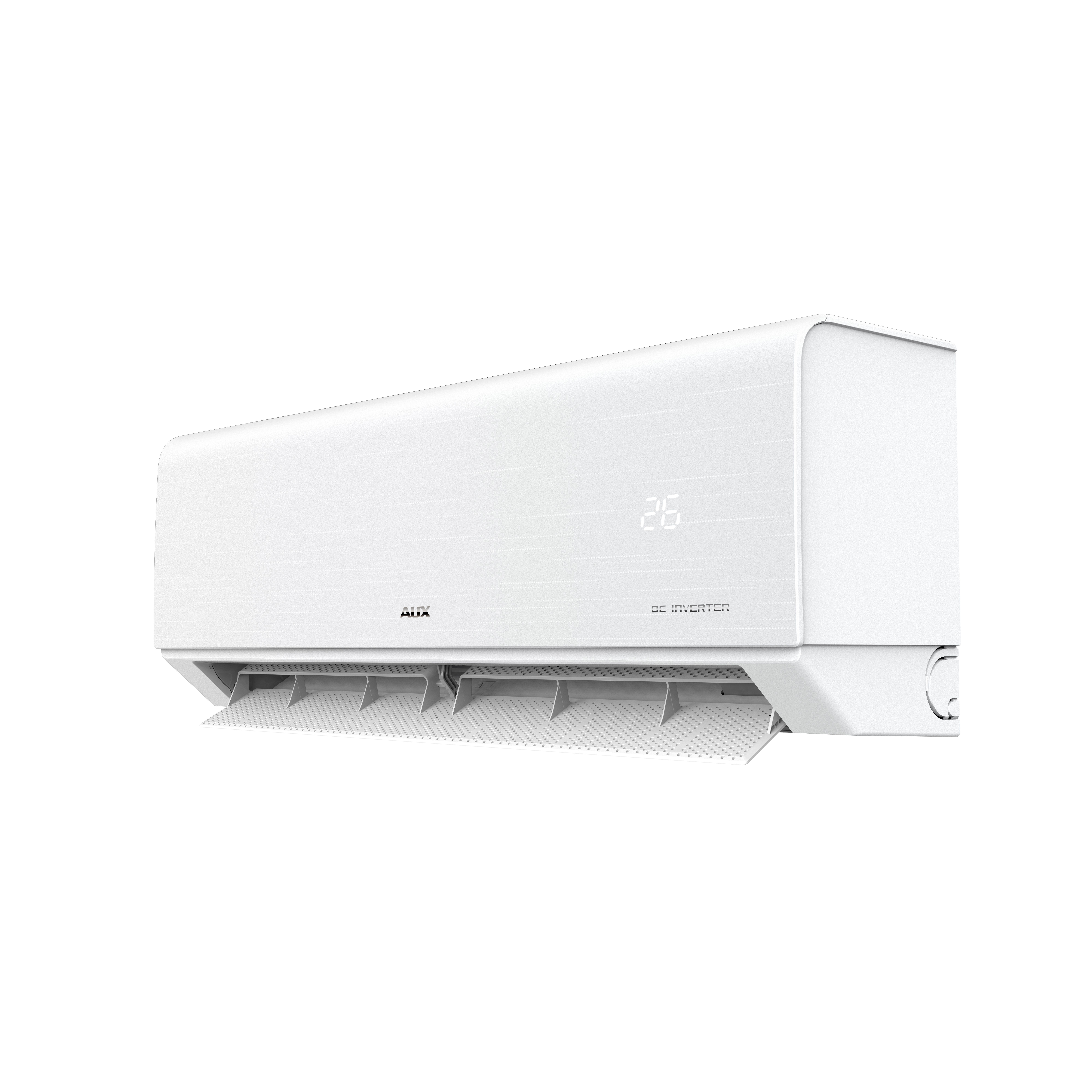 AUX SINGLE SPLIT CLIMATISEUR - UNITÉ EXTÉRIEURE ET INTÉRIEURE - PACK COMPLET - REFROIDISSEMENT ET CHAUFFAGE - WIFI - 18000 BTU - 5,1KW - R32 - BLANC MAT vue 4