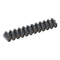 Barrette Suprem multibrins capacité 4mm² - 25A maxi - Noir