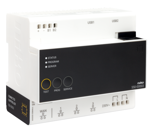 Unité de contrôle connectée pour Niko Home Control II