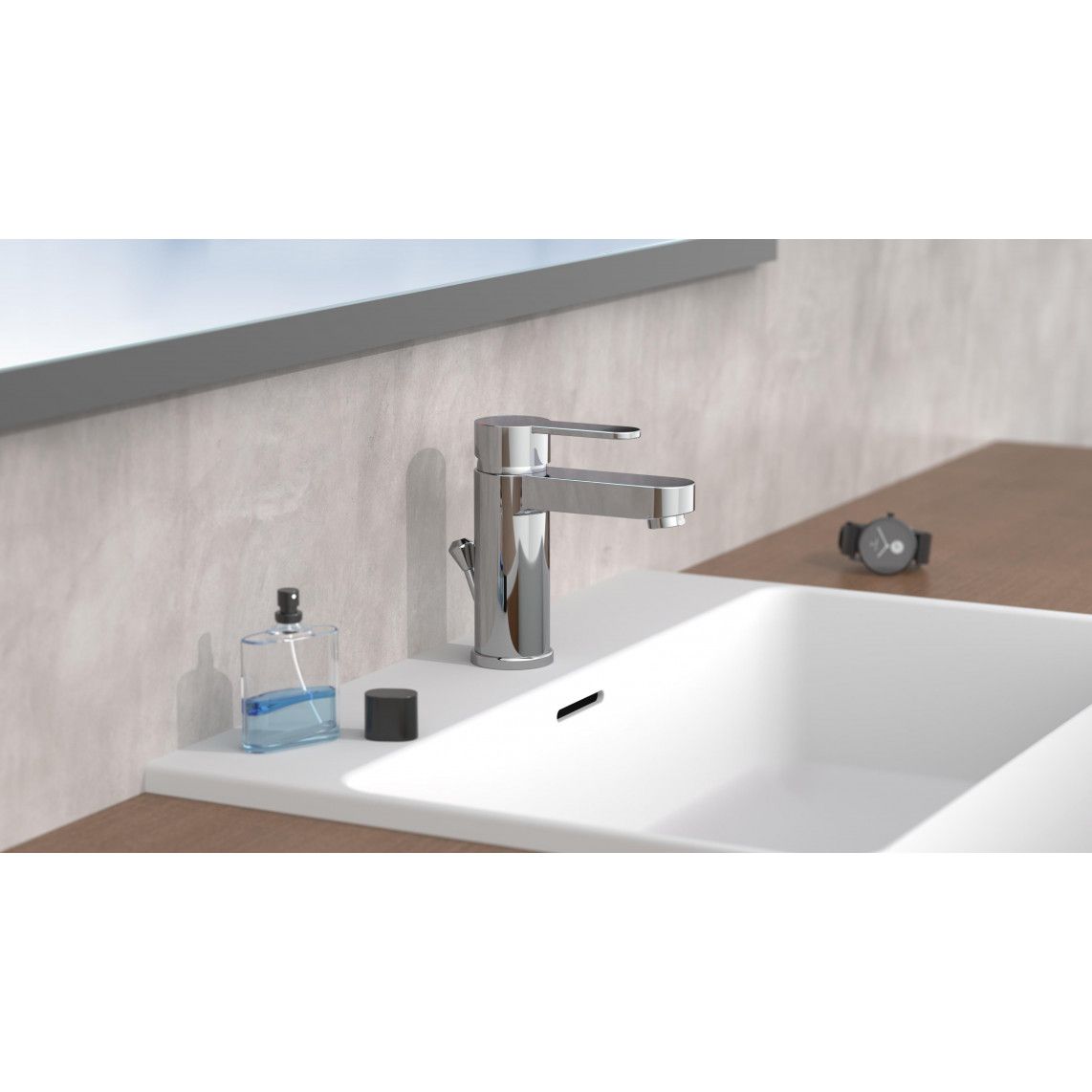34210 ELEPHANT Wash basin mixer, chrome vue 5