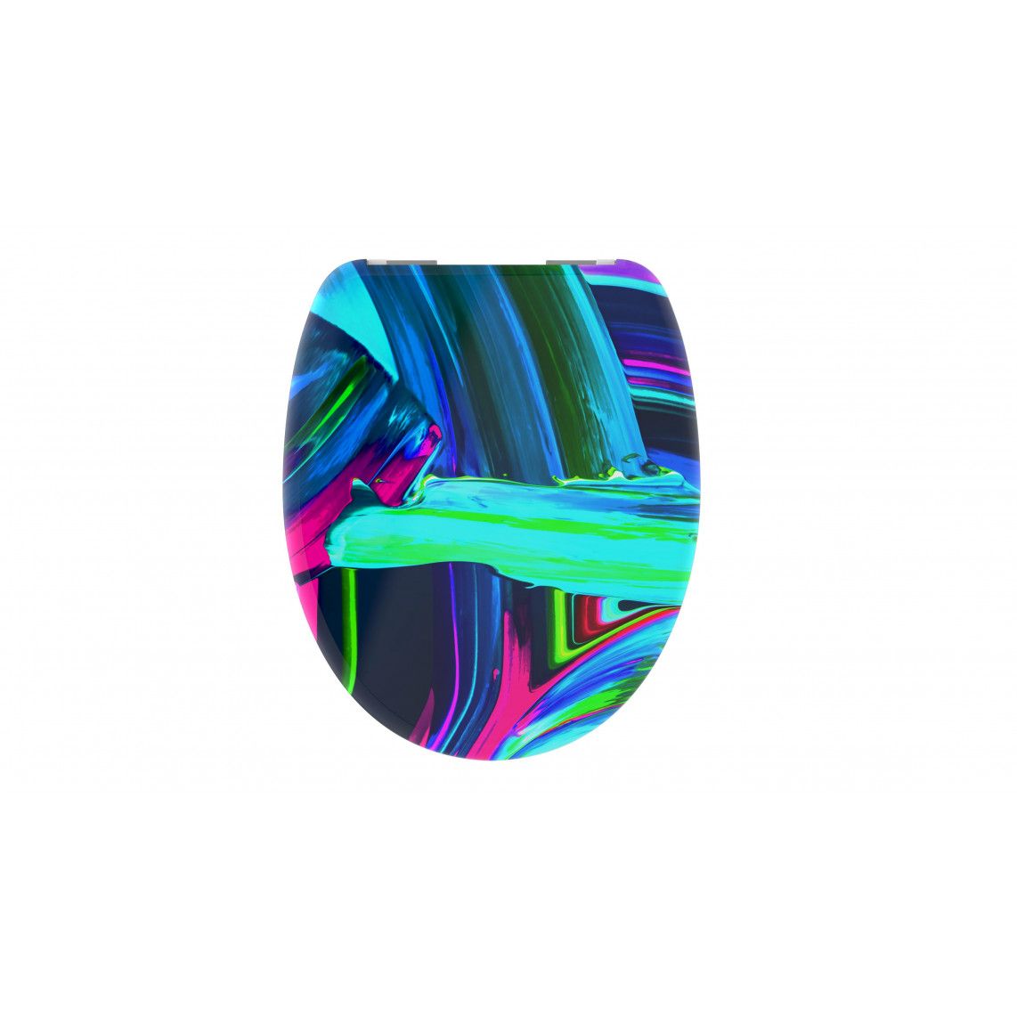 82191 Duroplast Toilet seat NEON PAINT, with soft close vue 2