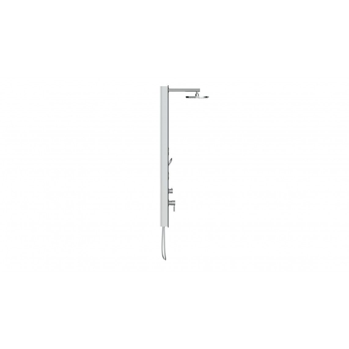 60033 Shower panel, glass,/anthracite vue 2