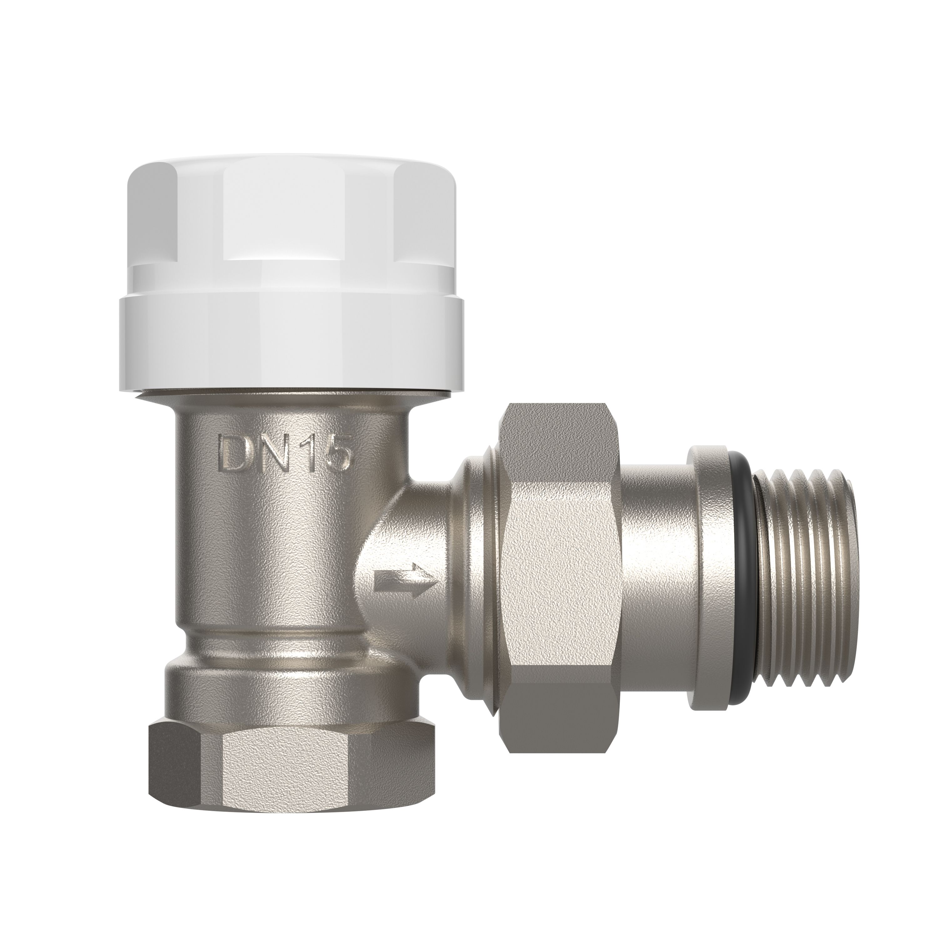 Belrad Robinet DE Radiateur – Thermostatique – Équerre – M30 – 1/2” MF