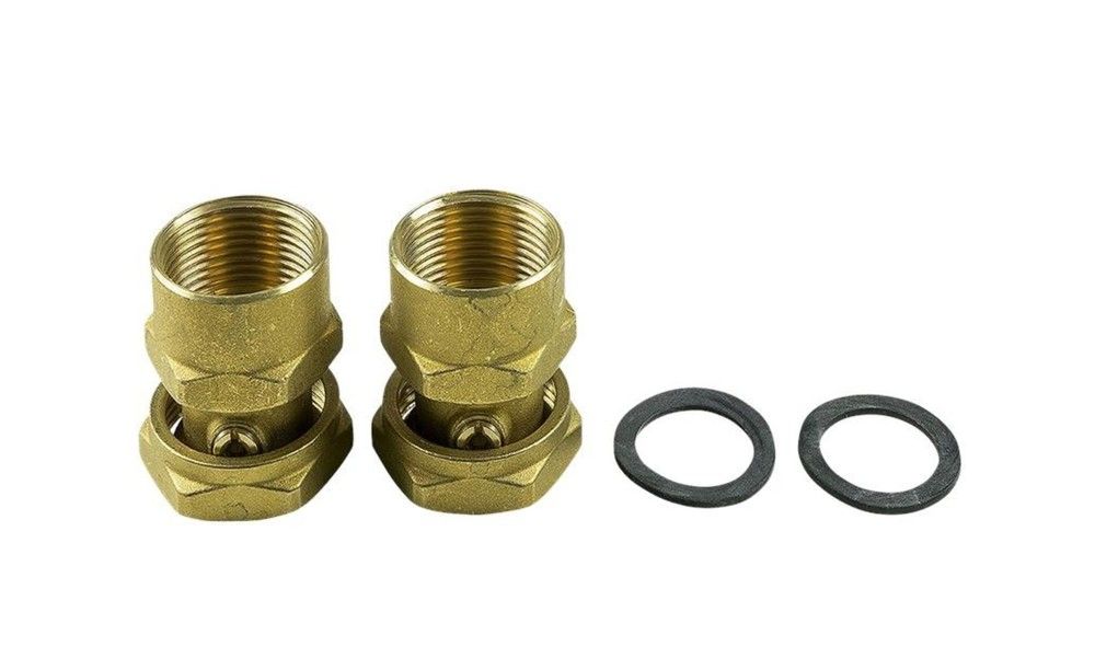 Grundfos Raccord EN Laiton Avec Vanne 5/4”F X 6/4”F Par Jeu